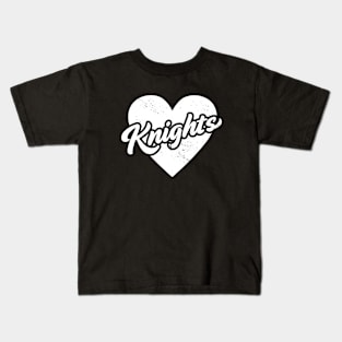 Vintage Knights School Spirit // High School Football Mascot // Go Knights Kids T-Shirt